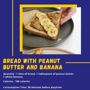 pre workout diet bread-with-peanut-butter-and-banana