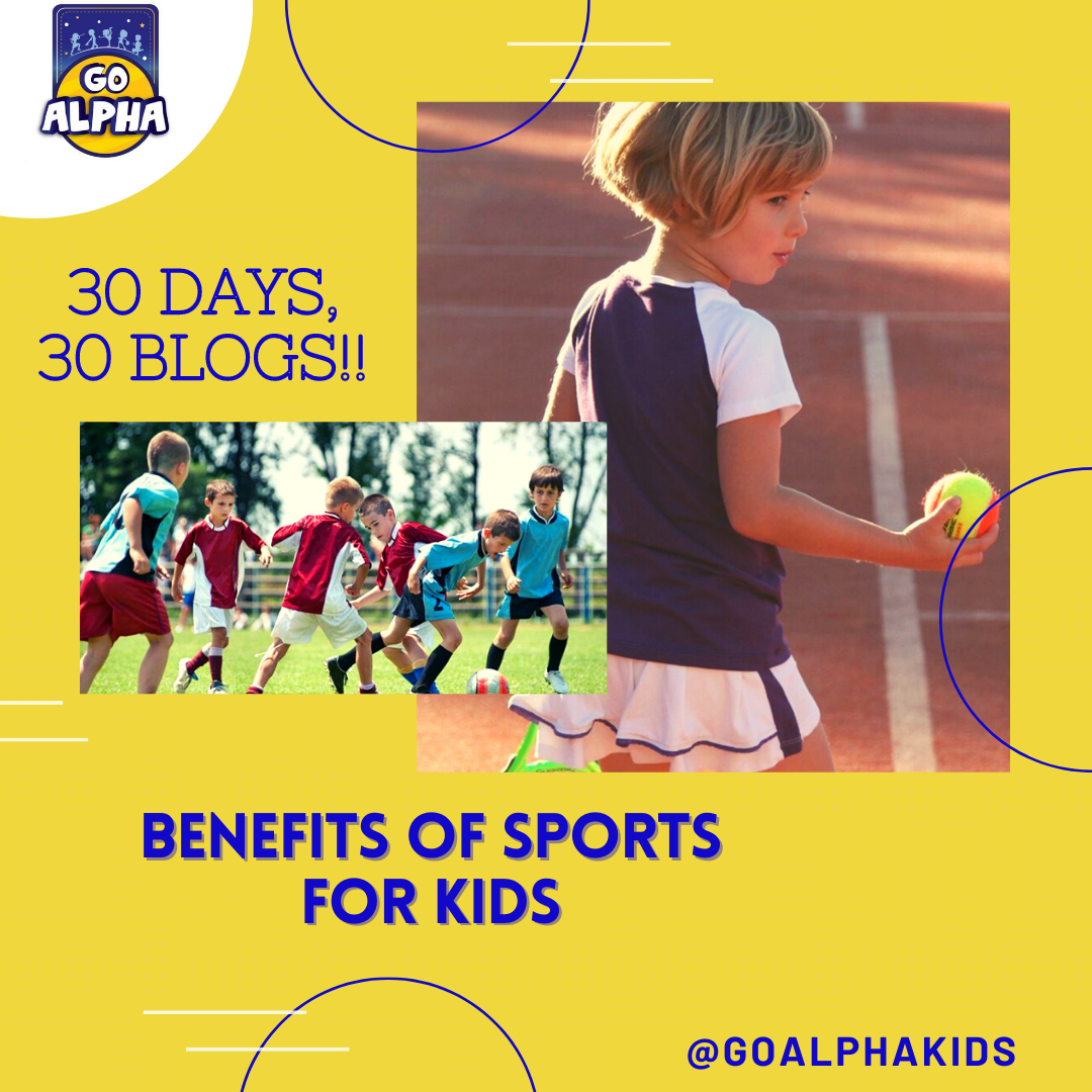 Benefits of Sports for Kids Banner