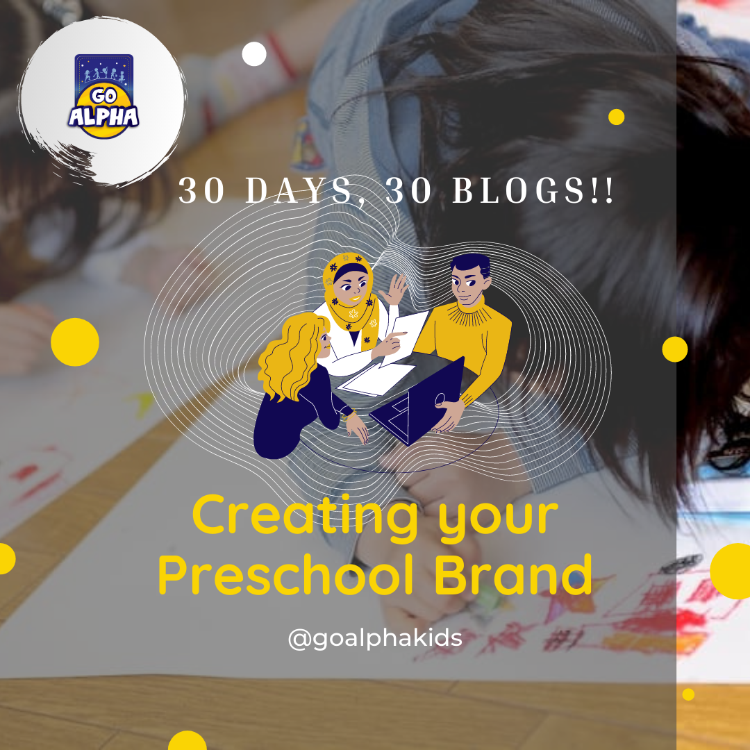 Creating your Preschool Brand Banner
