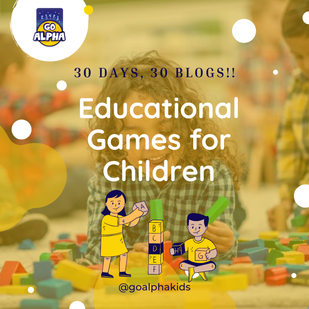Educational Games for Children Go Alpha