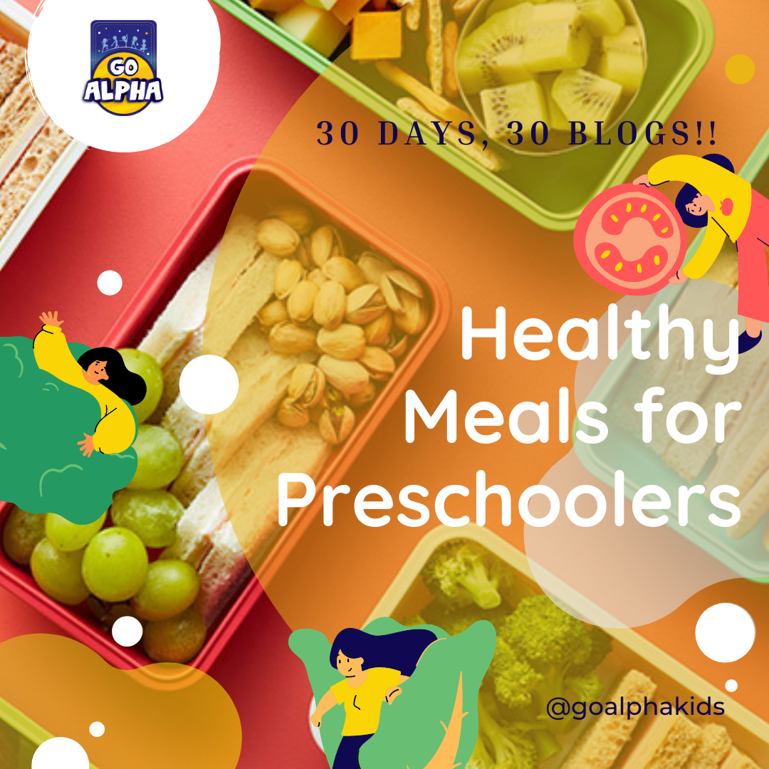 Healthy Meals for Preschoolers Banner