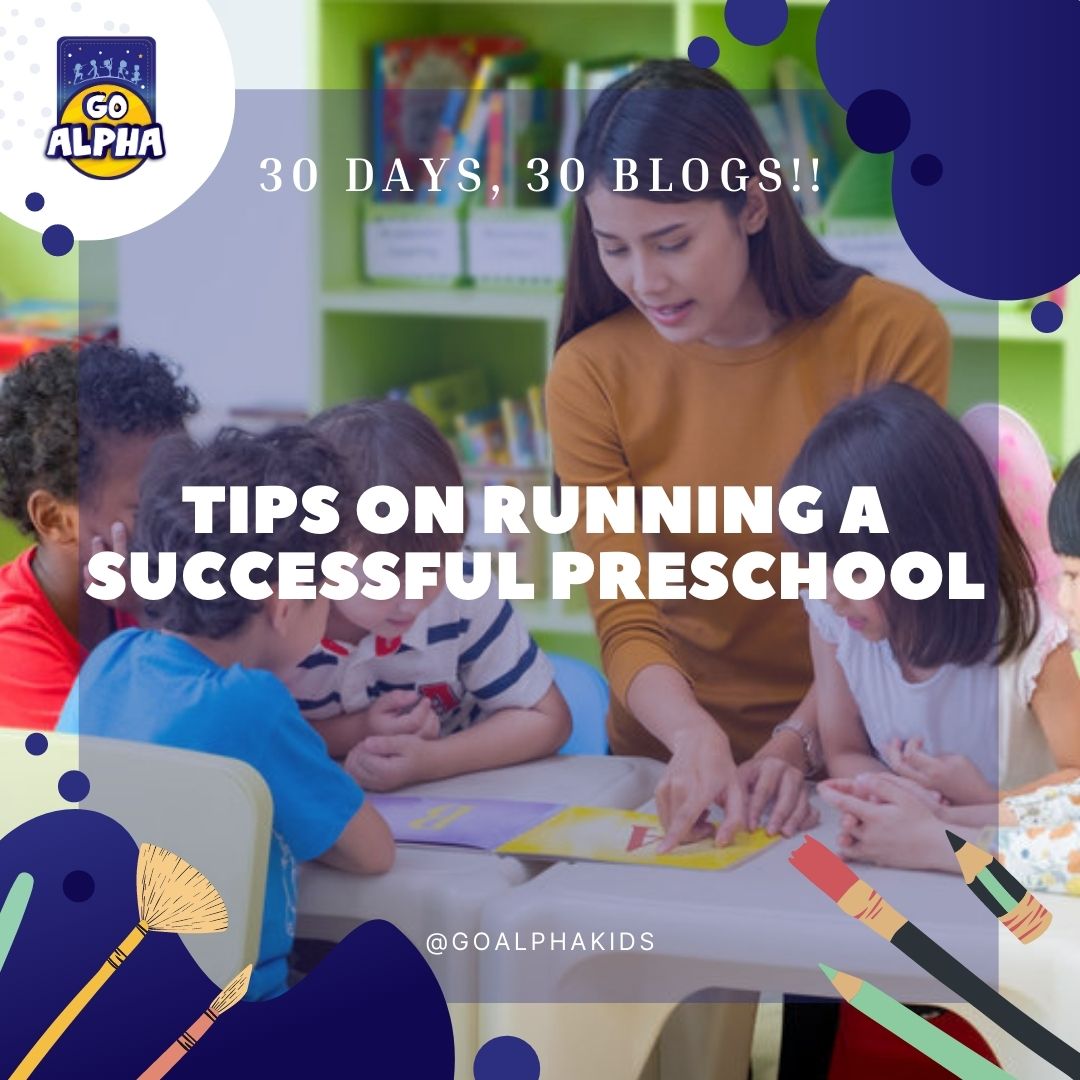 Tips on Running a Successful Preschool  Banner